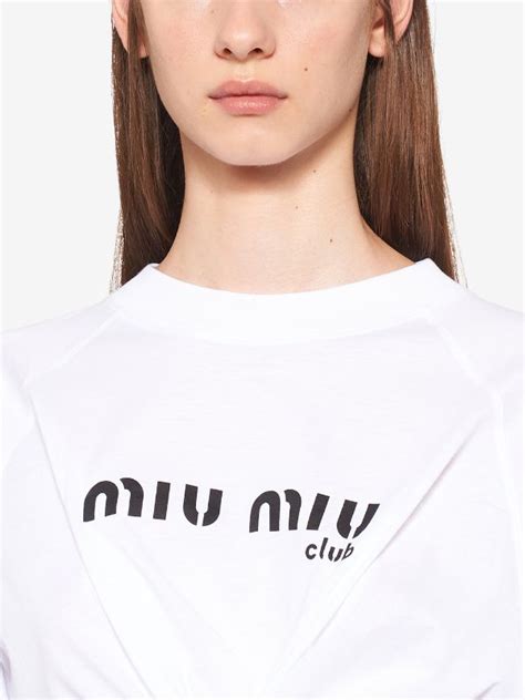 miu miu t shirt 2020|miumiu sweatshirts for women.